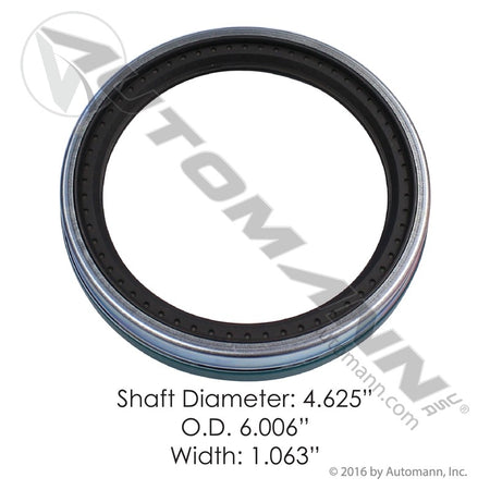 SKF Scotseal Classic Trailer Axle Seal - 22,500 lb 4.625 in Shaft - 46305 27073731 181.CR46305