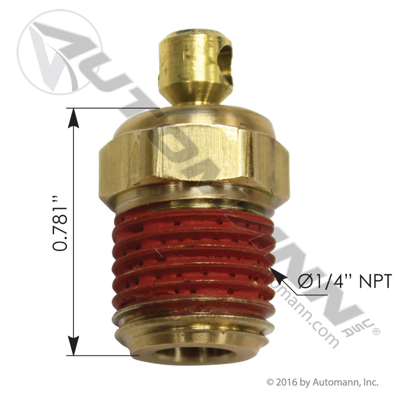 Air Dryer Drain Valve - AD-IS Type Reservoir Purge Valve - Bendix 5004961 170.5004961