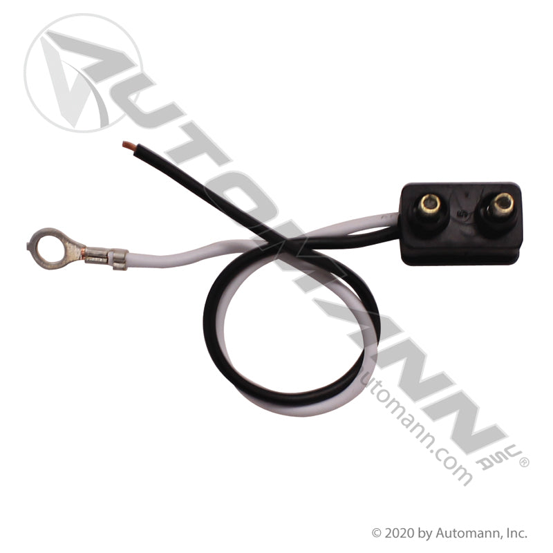 2-Wire Light Pigtail - Right-Angle PL-10, 6" Leads - Grote 67001 Trucklite 94902 571.PT117