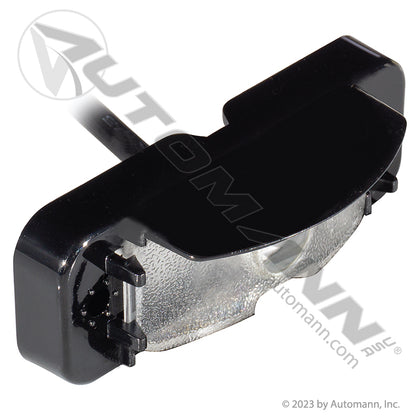 License Plate LED Light - 1.3 x 3.75 Inch Clear with Black Bracket - Grote 60691 571.LD18W1