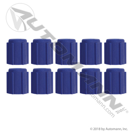 A/C Service Port Cap - 13mm Blue 10-Pack - Freightliner ABPN83314202 Bergstrom 1409004 830.52401-10