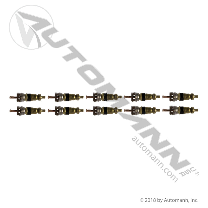 A/C Schrader Valve Core - 1/4in 10-Pack - Freightliner ABPN83320110 Climatech VH1145 830.52407-10