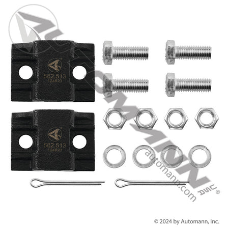 Bar Hanger Mount Kit 5/8in Horizontal Mount - 1.875in Centers - Replaces Betts K711 03100899 562.513