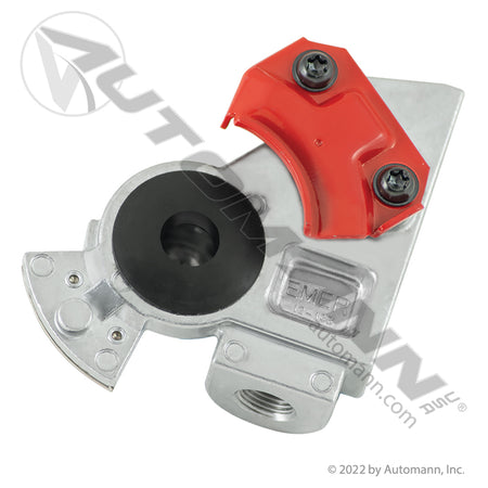 Gladhand Emergency Red - 38 Degree Angle Bottom Mount Trailer - Grote 81-0001-38R Phillips 12-138 PHI12-138