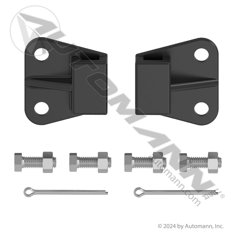 Bar Hanger Mount Kit 5/8in End Mount - 2.0in Centers LH & RH Pair - Replaces Betts B600L B600R 562.511