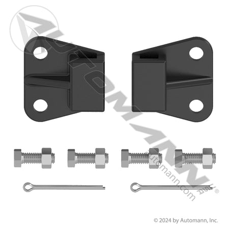 Bar Hanger Mount Kit 5/8in End Mount - 2.0in Centers LH & RH Pair - Replaces Betts B600L B600R 562.511