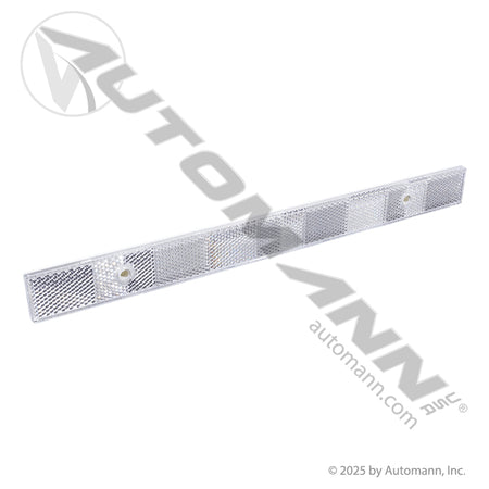 Reflex Reflector Strip - White 1-3/32 in x 12 in Quick-Mount - Grote 41121 571.RF2X12QMW