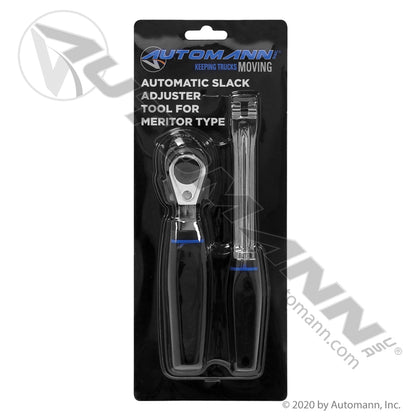 Slack Adjuster Release Tool Set - Meritor Type with 5/16in Double Square Wrench - 579.1075