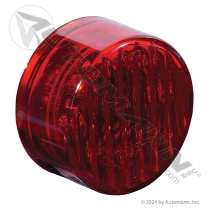 Round Marker & Clearance LED Light - 2 in Red 9-Diode - Trucklite 3050 Grote G3002 571.LD30R9