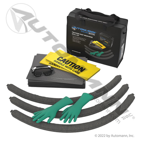 Trucker Fast Response Spill Kit - Universal Pre-Packed Bag 20 Heavy Weight Pads & 3 Socks 580.45300AM