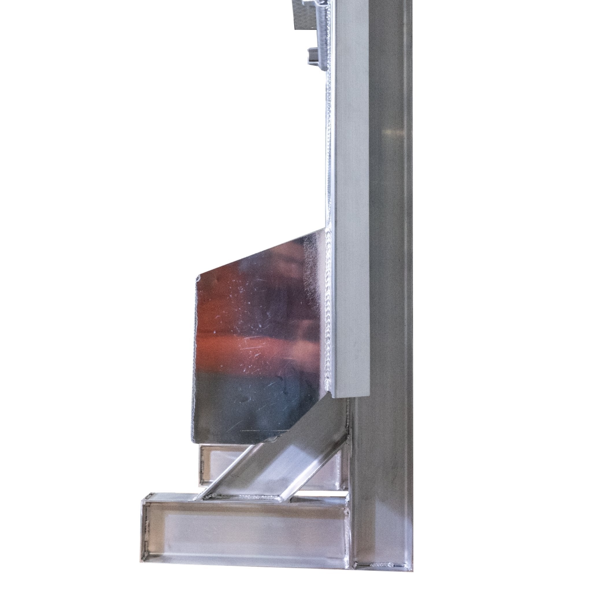 Headache Rack 68" x 80" Aluminum with 2 Chain Racks & Tray – Heavy - Duty Flatbed Cab Guard – Fits Standard Semi - Tractors KKH001-B - FleetPro - FLEETPRO PARTS & TIRES