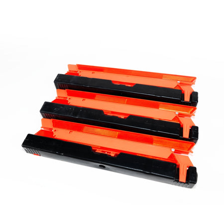 Warning Triangle 3 - Pack Kit - DOT Compliant Roadside Emergency Safety Set KKRF107 - FleetPro - FLEETPRO PARTS & TIRES