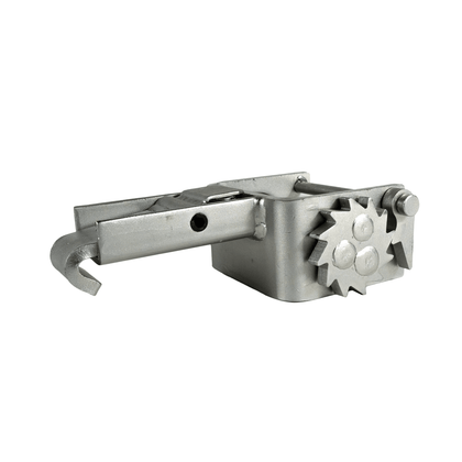 Stake Pocket Winch Silver Zinc Plated - Portable Flatbed Strap Anchor KKW020 - FleetPro - FLEETPRO PARTS & TIRES