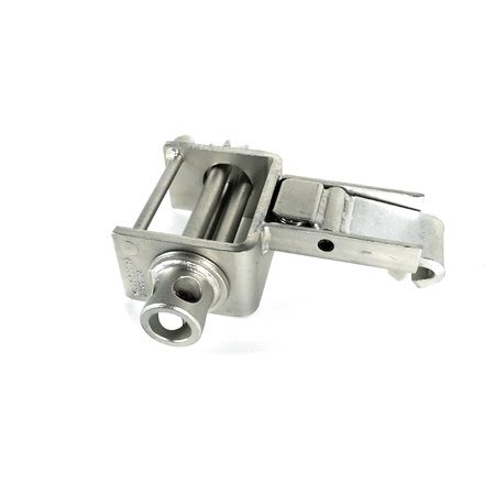Stake Pocket Winch Silver Zinc Plated - Portable Flatbed Strap Anchor KKW020 - FleetPro - FLEETPRO PARTS & TIRES