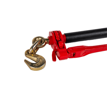 Ratchet Binder 5/16" - 3/8" with Folding Handle - 7,100 lb WLL G70/G80 KLB106 - FleetPro - FLEETPRO PARTS & TIRES
