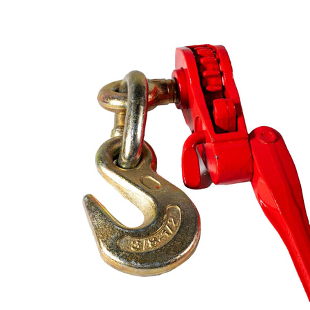 Ratchet Binder 3/8" - 1/2" with Folding Handle - 12,000 lb WLL G70/G80 KLB107 - FleetPro - FLEETPRO PARTS & TIRES