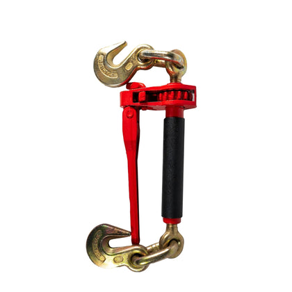 Ratchet Binder 3/8" - 1/2" with Folding Handle - 12,000 lb WLL G70/G80 KLB107 - FleetPro - FLEETPRO PARTS & TIRES