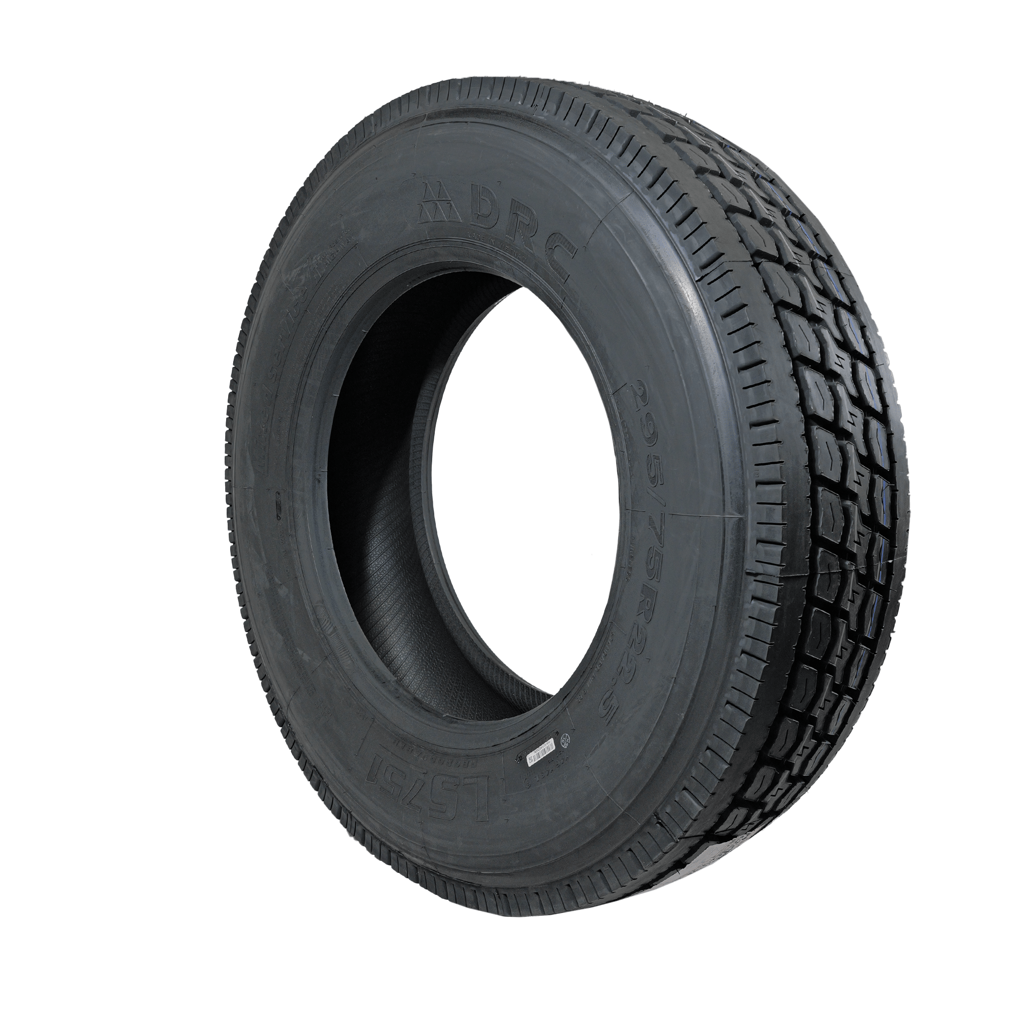 DRC LS751 Drive Tire 295/75R22.5 - 26/32" Tread Depth 16 - Ply LS751 - DRC - FLEETPRO PARTS & TIRES
