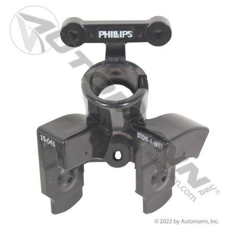 Plug & Gladhand Holder - STOW-A-WAY Single Plug Two Gladhand Bracket - Phillips 15-041 PHI15-041 PHI15-041 - Phillips - FLEETPRO PARTS & TIRES