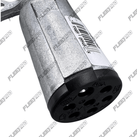 7 - Way Trailer Plug – Phillips 15 - 730 – Zinc Die - Cast with Spring Guard PHI15-730 - Phillips - FLEETPRO PARTS & TIRES