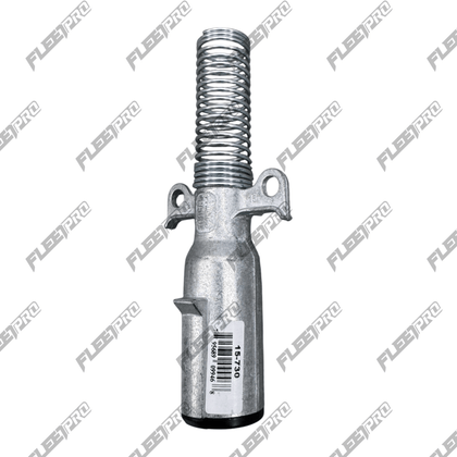 7 - Way Trailer Plug – Phillips 15 - 730 – Zinc Die - Cast with Spring Guard PHI15-730 - Phillips - FLEETPRO PARTS & TIRES