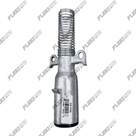7 - Way Trailer Plug – Phillips 15 - 730 – Zinc Die - Cast with Spring Guard PHI15-730 - Phillips - FLEETPRO PARTS & TIRES