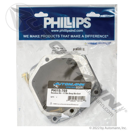 Nosebox Kit with Gasket - 1-7/8 in. Deep Die-Cast - Phillips 15-769 Grote 82-0860 PHI15-769 PHI15-769 - Phillips - FLEETPRO PARTS & TIRES