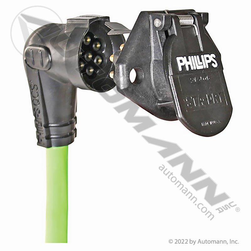 Phillips QCS 7 Way Socket – Quick - Change 7 - Pin Connector – Replaces 16 - 726 PHI16-726 - Phillips - FLEETPRO PARTS & TIRES