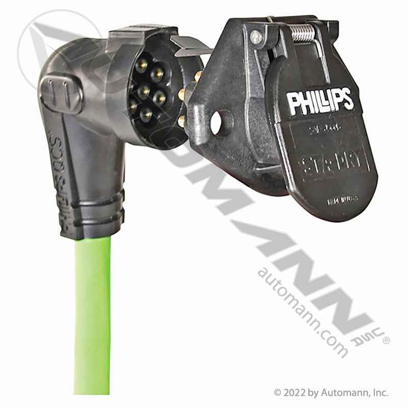 Phillips QCS 7 Way Socket – Quick-Change 7-Pin Connector – Replaces 16-726