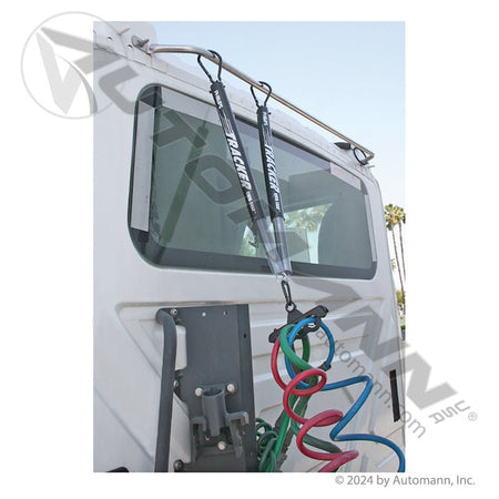 Dual Air Line Tender Spring Kit - Two 16 in Springs with QWIK-SNAP Holder - Phillips 17-420 Grote 81-0145 PHI17-420 PHI17-420 - Phillips - FLEETPRO PARTS & TIRES