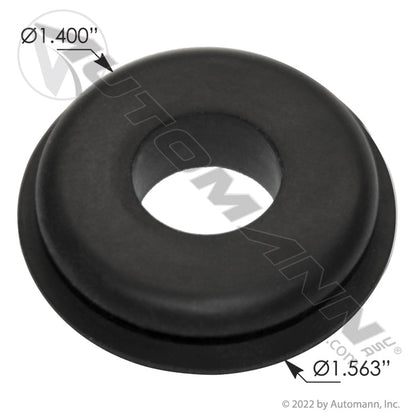 Universal Rubber Gladhand Seal – Black Leak - Proof Gasket – Replaces 10111 & 12 - 012 PHI80-012 - Phillips - FLEETPRO PARTS & TIRES