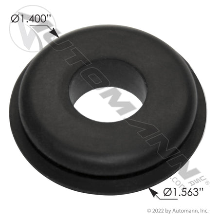 Universal Rubber Gladhand Seal – Black Leak - Proof Gasket – Replaces 10111 & 12 - 012 PHI80-012 - Phillips - FLEETPRO PARTS & TIRES