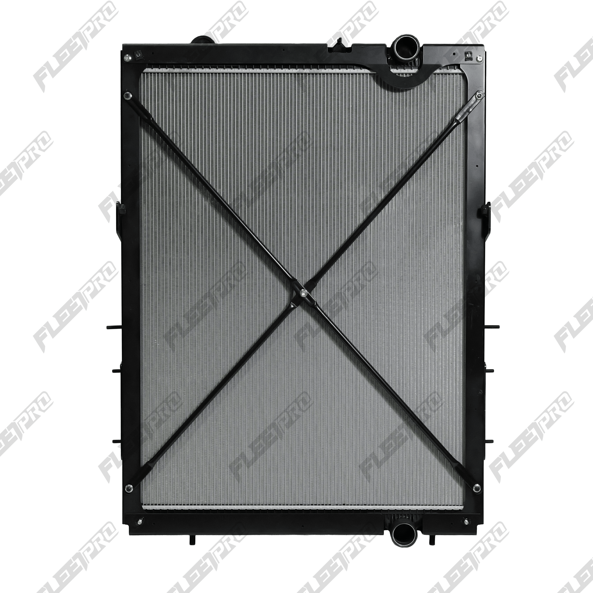 Kenworth Peterbilt Framed Radiator Assembly (2022 - 2026) - Complete Drop - In - Replaces PY091001 RP91001F - FleetPro - FLEETPRO PARTS & TIRES