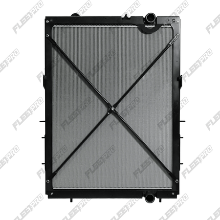 Kenworth Peterbilt Framed Radiator Assembly (2022 - 2026) - Complete Drop - In - Replaces PY091001 RP91001F - FleetPro - FLEETPRO PARTS & TIRES
