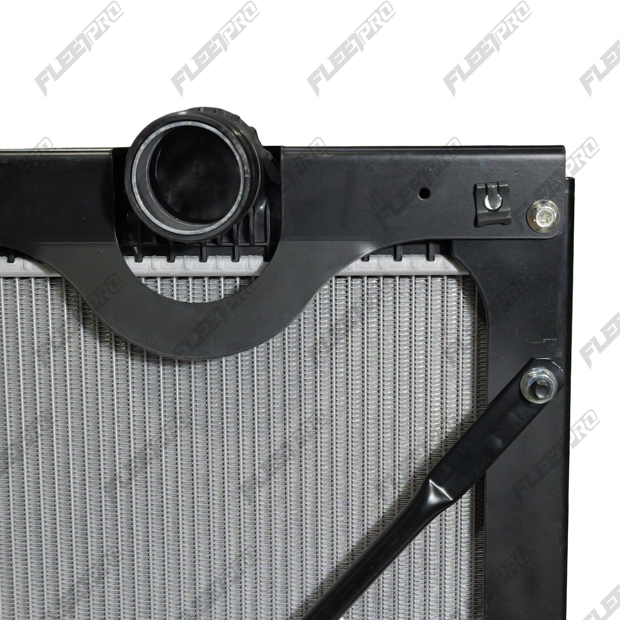 Kenworth Peterbilt Framed Radiator Assembly (2022 - 2026) - Complete Drop - In - Replaces PY091001 RP91001F - FleetPro - FLEETPRO PARTS & TIRES