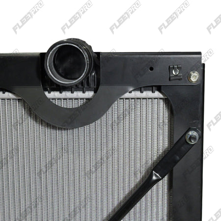 Kenworth Peterbilt Framed Radiator Assembly (2022 - 2026) - Complete Drop - In - Replaces PY091001 RP91001F - FleetPro - FLEETPRO PARTS & TIRES