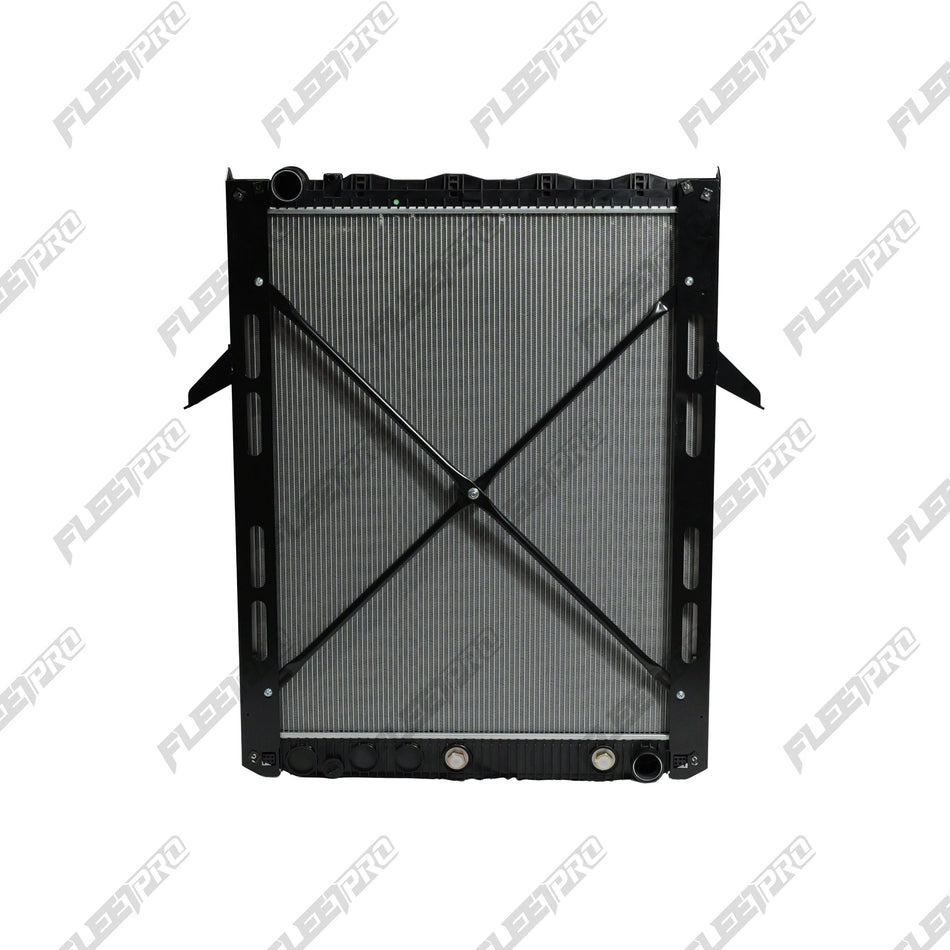 Volvo VNL Framed Radiator Assembly - Complete Drop - In (2008 - 2025) - Replaces 21593038 RV59369F - FleetPro - FLEETPRO PARTS & TIRES
