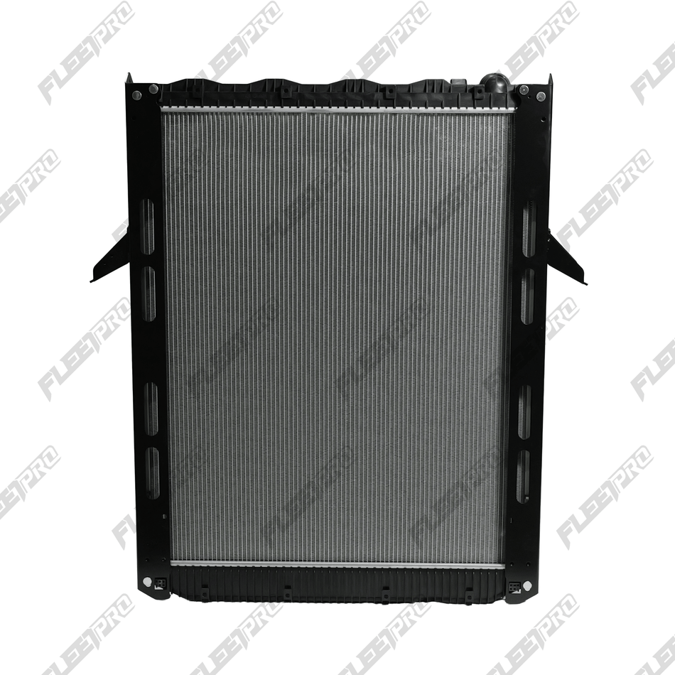 Volvo VNL Framed Radiator Assembly - Complete Drop - In (2008 - 2025) - Replaces 21593038 RV59369F - FleetPro - FLEETPRO PARTS & TIRES