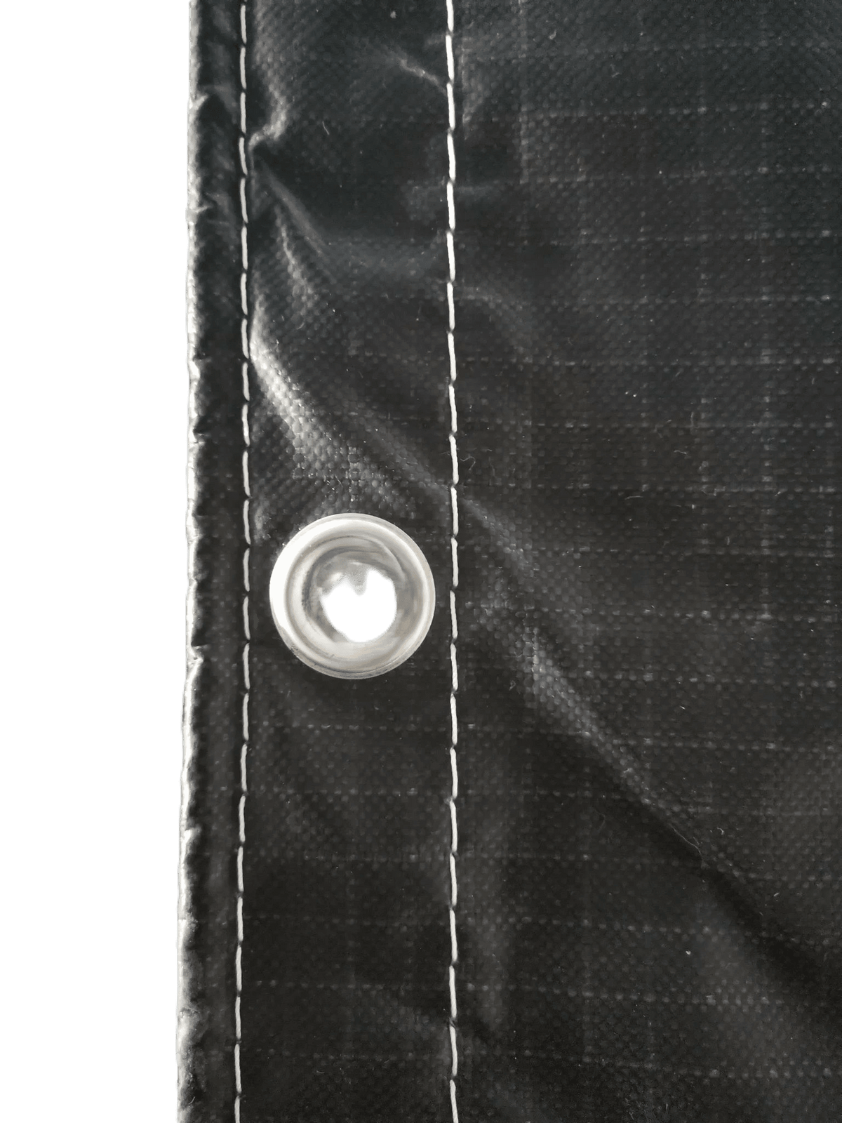 10' Drop Super Vinyl Lumber Tarp - 21’ x 28’ Heavy - Duty Black Flatbed Tarp SV10 - FleetPro - FLEETPRO PARTS & TIRES