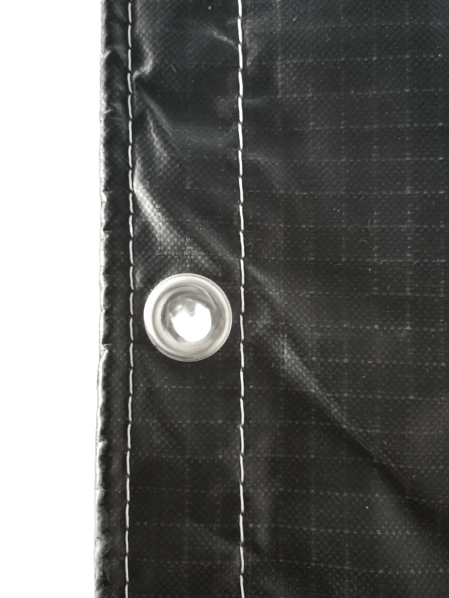 10' Drop Super Vinyl Lumber Tarp - 21’ x 28’ Heavy - Duty Black Flatbed Tarp SV10 - FleetPro - FLEETPRO PARTS & TIRES