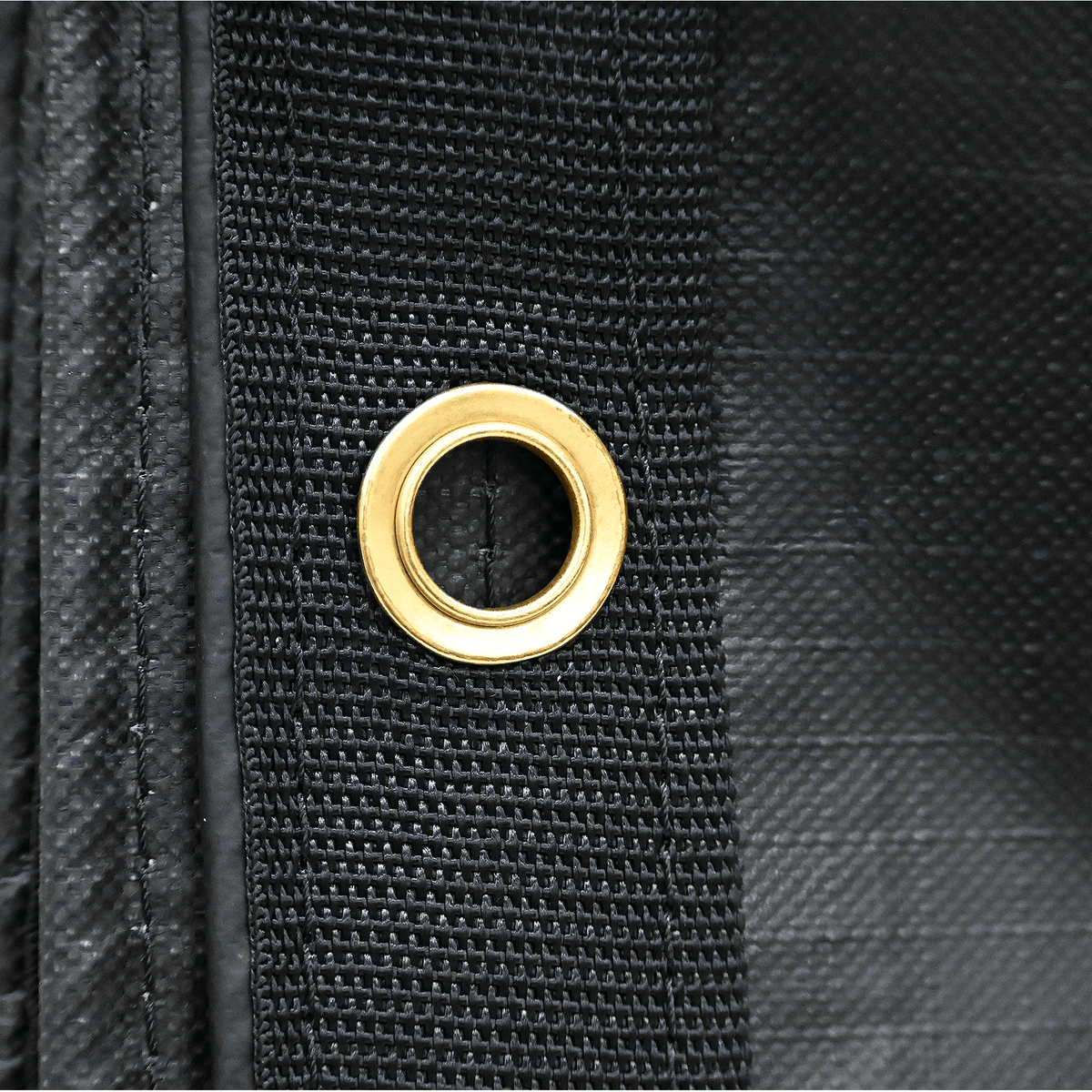 8' Drop Super Vinyl Lumber Tarp - 24’ x 27’ Heavy - Duty Black Flatbed Tarp SV8 - FleetPro - FLEETPRO PARTS & TIRES