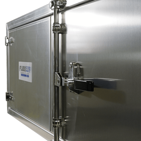 60 Inch Aluminum Storage Toolbox with Cam Lock - 18x24x60 Heavy Duty Box TC-182460 - FleetPro - FLEETPRO PARTS & TIRES