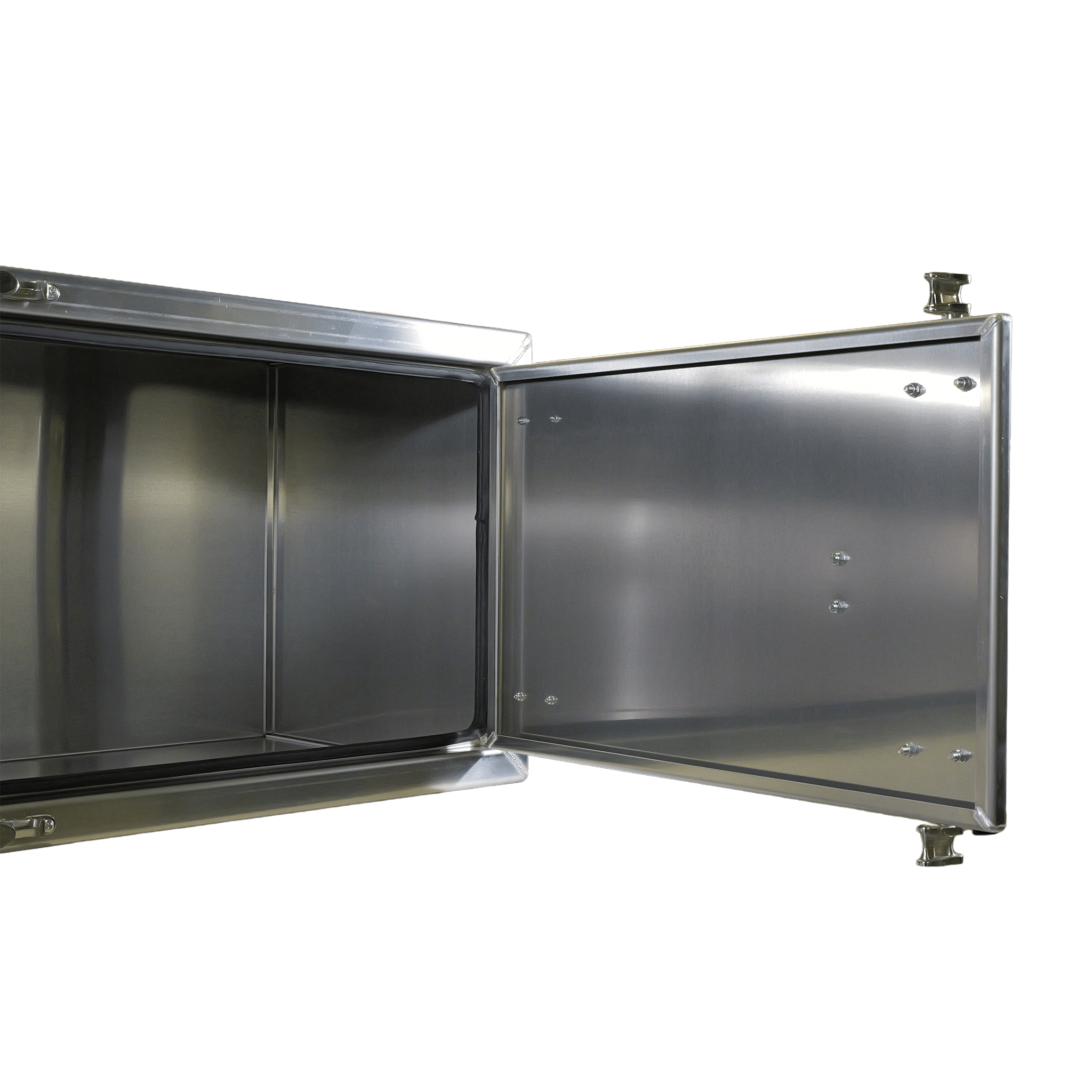 60 Inch Aluminum Storage Toolbox with Cam Lock - 18x24x60 Heavy Duty Box TC-182460 - FleetPro - FLEETPRO PARTS & TIRES