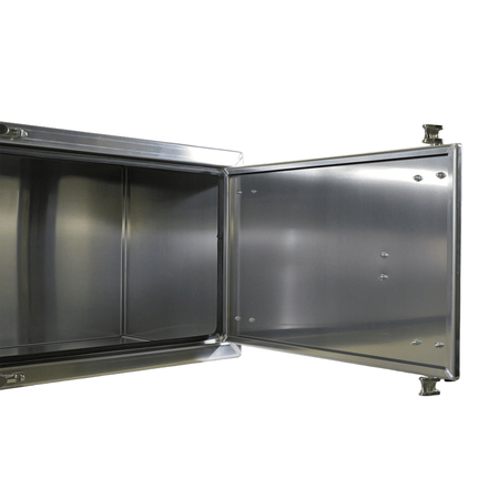 60 Inch Aluminum Storage Toolbox with Cam Lock - 18x24x60 Heavy Duty Box TC-182460 - FleetPro - FLEETPRO PARTS & TIRES