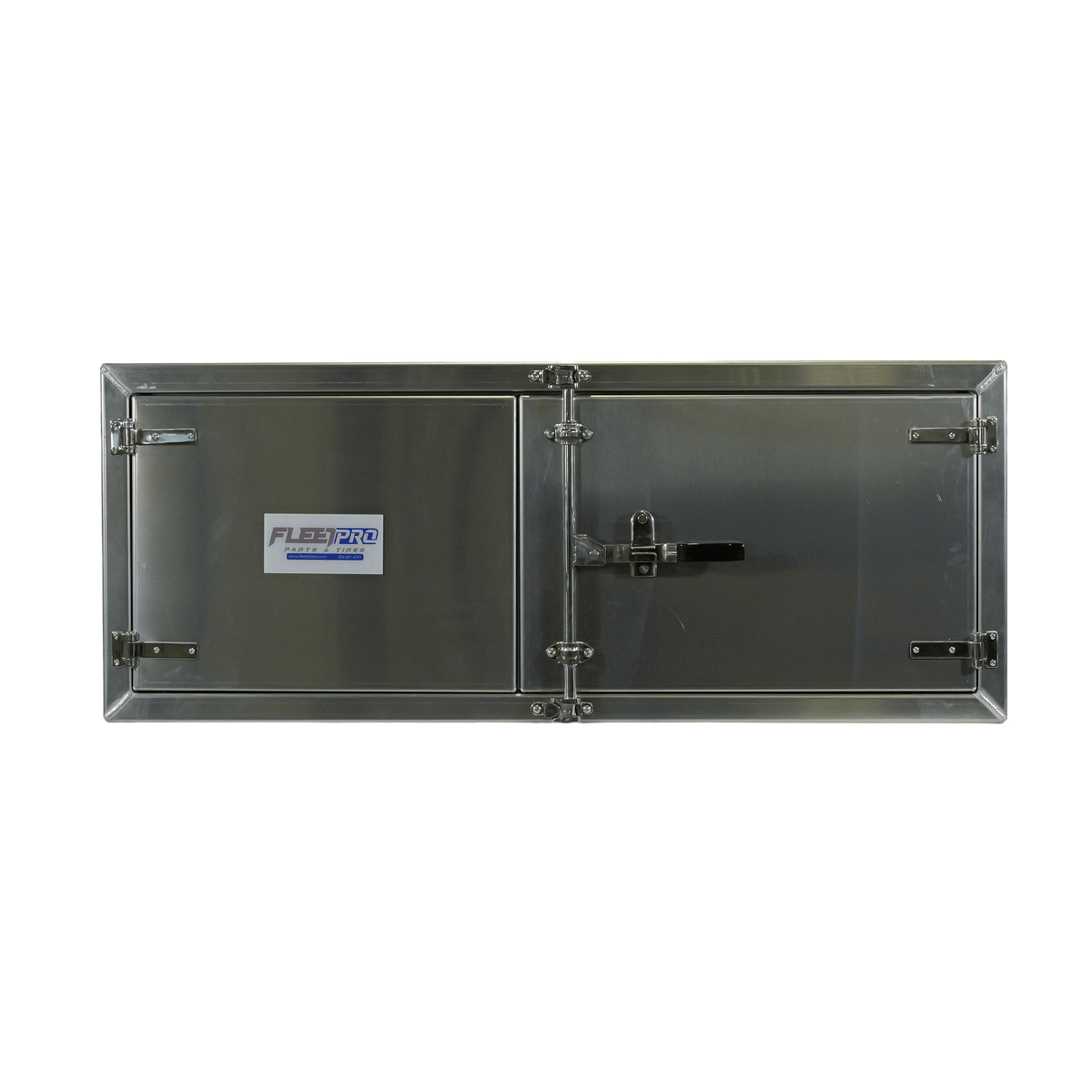 60 Inch Aluminum Storage Toolbox with Cam Lock - 18x24x60 Heavy Duty Box TC-182460 - FleetPro - FLEETPRO PARTS & TIRES