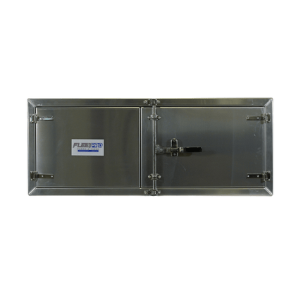 60 Inch Aluminum Storage Toolbox with Cam Lock - 18x24x60 Heavy Duty Box TC-182460 - FleetPro - FLEETPRO PARTS & TIRES