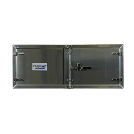 60 Inch Aluminum Storage Toolbox with Cam Lock - 18x24x60 Heavy Duty Box TC-182460 - FleetPro - FLEETPRO PARTS & TIRES
