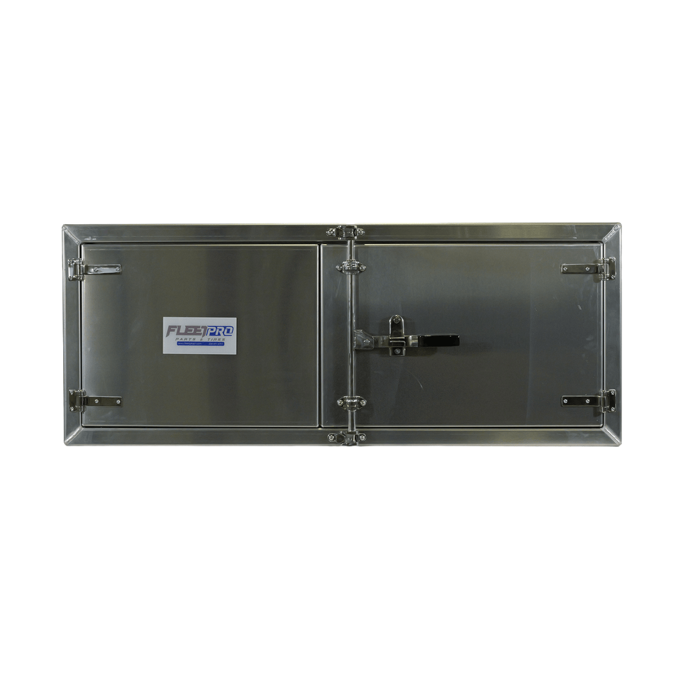 60 Inch Aluminum Storage Toolbox with Cam Lock - 18x24x60 Heavy Duty Box TC-182460 - FleetPro - FLEETPRO PARTS & TIRES