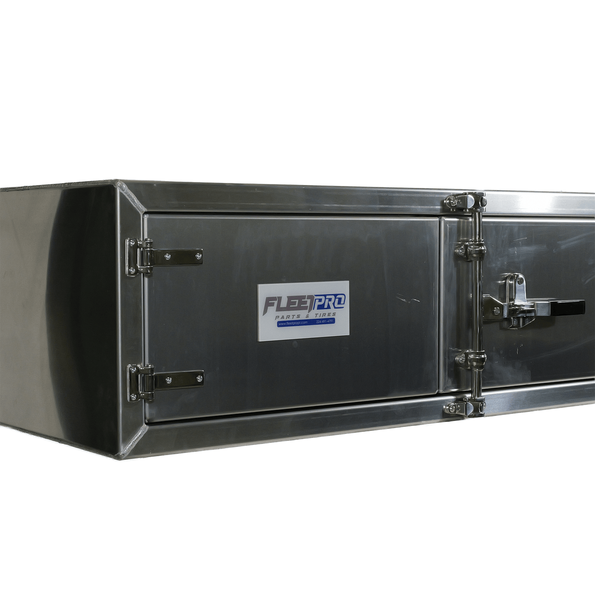 24" x 24" x 60" Cam Lock Tool Box - Aluminum Underbody Storage TC-242460 - FleetPro - FLEETPRO PARTS & TIRES