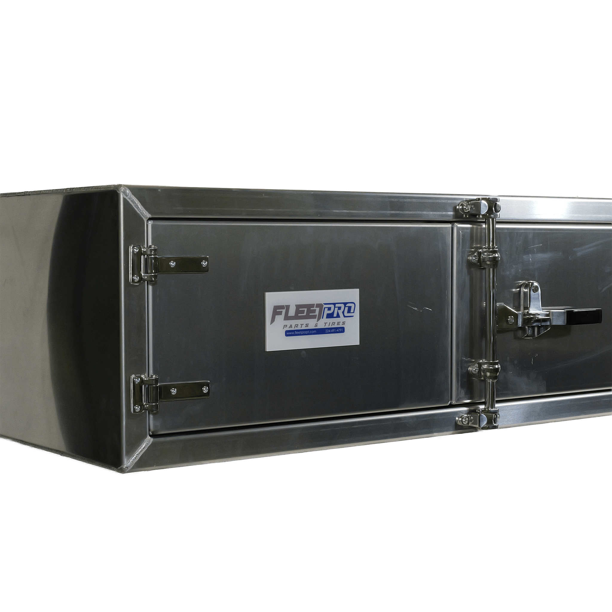 24" x 24" x 60" Cam Lock Tool Box - Aluminum Underbody Storage TC-242460 - FleetPro - FLEETPRO PARTS & TIRES